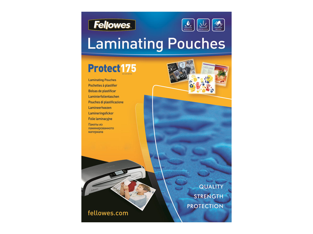 FELLOWES POCHETTES A4 175 MICRONS X 100