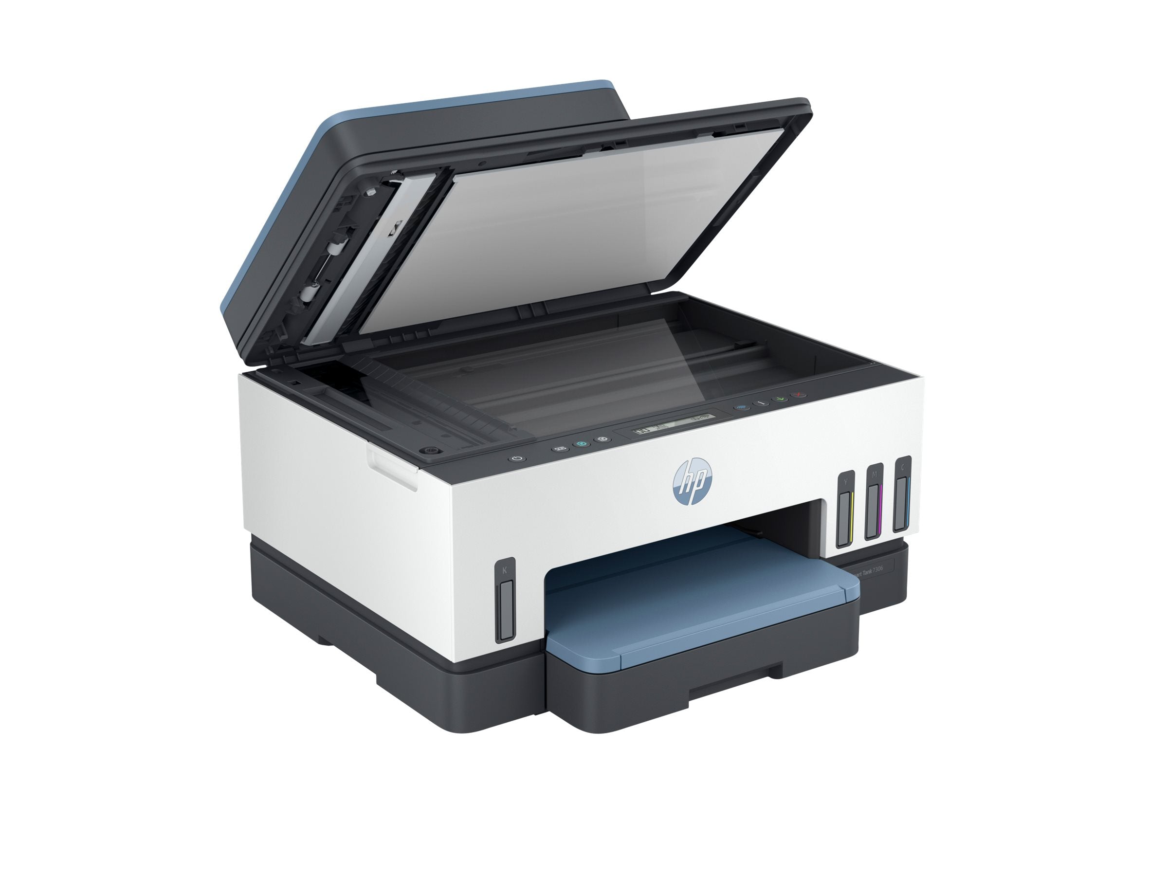 HP Smart Tank 7306 All-in-One MFP colour inkjet refillable A4 13ppm Copy 15ppm Print 250sheets USB Wi-Fi Bluetooth
