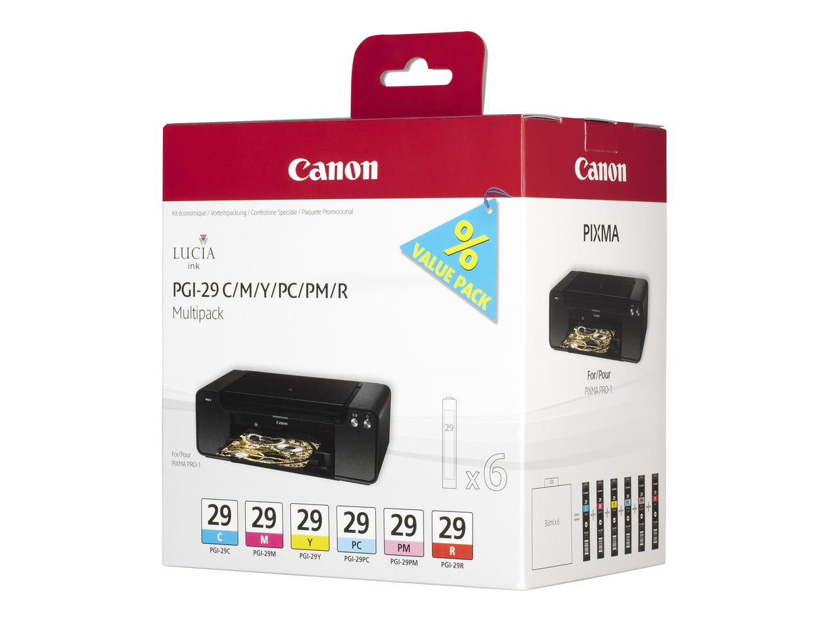 Ink/PGI-29 Cartridge CPcMPmYR