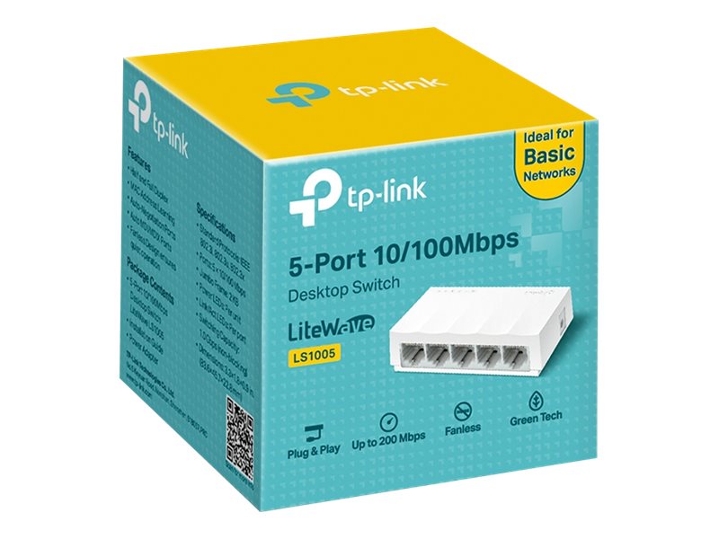 LiteWave 5-Port 10/100M Desktop Switch