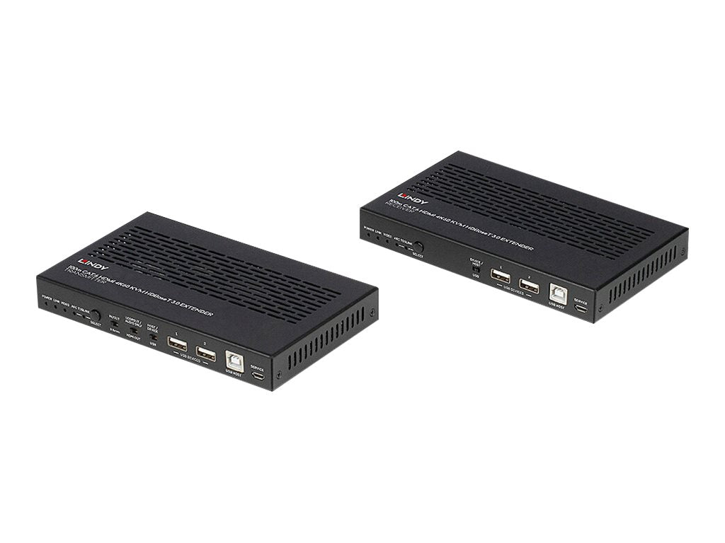 LINDY 100m Cat.6A HDMI 4K60 HDBaseT 3.0 KVM Extender