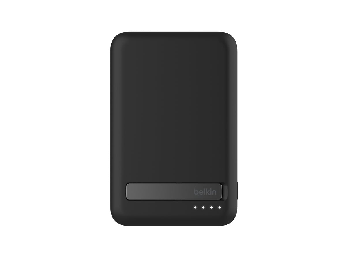 BELKIN 5k Qi2 MagSafe Compatible Powerbank with Kickstand - BLACK
