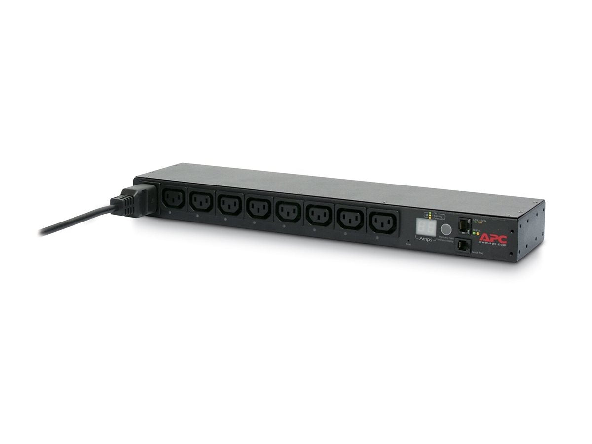 APC Switched Rack PDU Rack AC 208-230V Ethernet RS-232 input IEC 60320 C20 oc 8 power IEC 60320 C13 1U 2.49m cord
