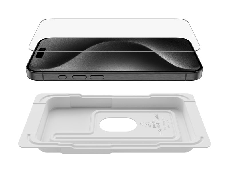 BELKIN ScreenForce Pro TemperedGlass AM Screen Protection for iPhone 15 Pro