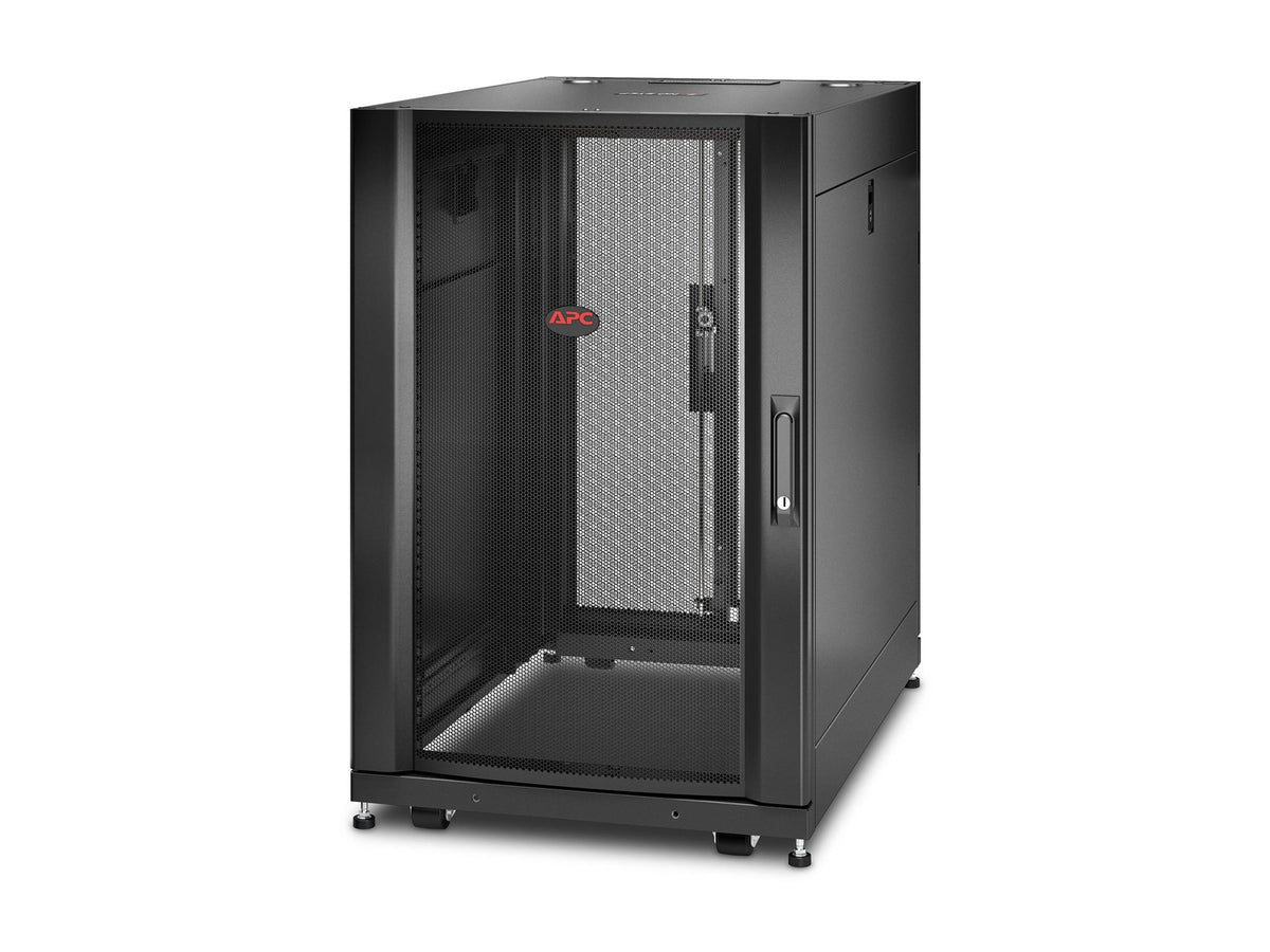 APC NetShelter SX 18U Server Rack Enclosure 600mm x 900mm w/ Sides Black