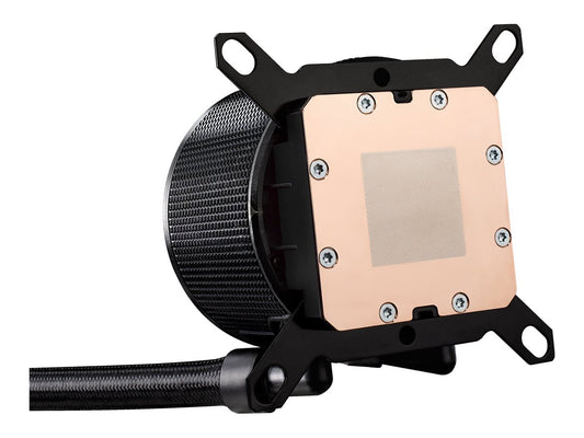 ASUS ROG RYUO III 240 ARGB all-in-one CPU liquid cooler with Asetek 8th gen pump solution and Anime Matrix LED Display