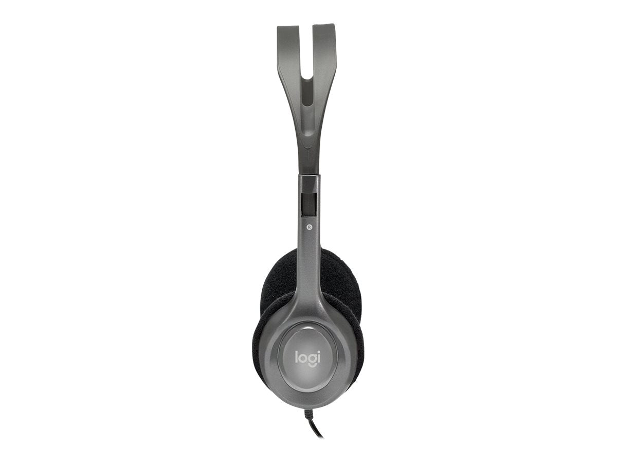 LOGITECH Stereo Headset H110 Headset on-ear wired
