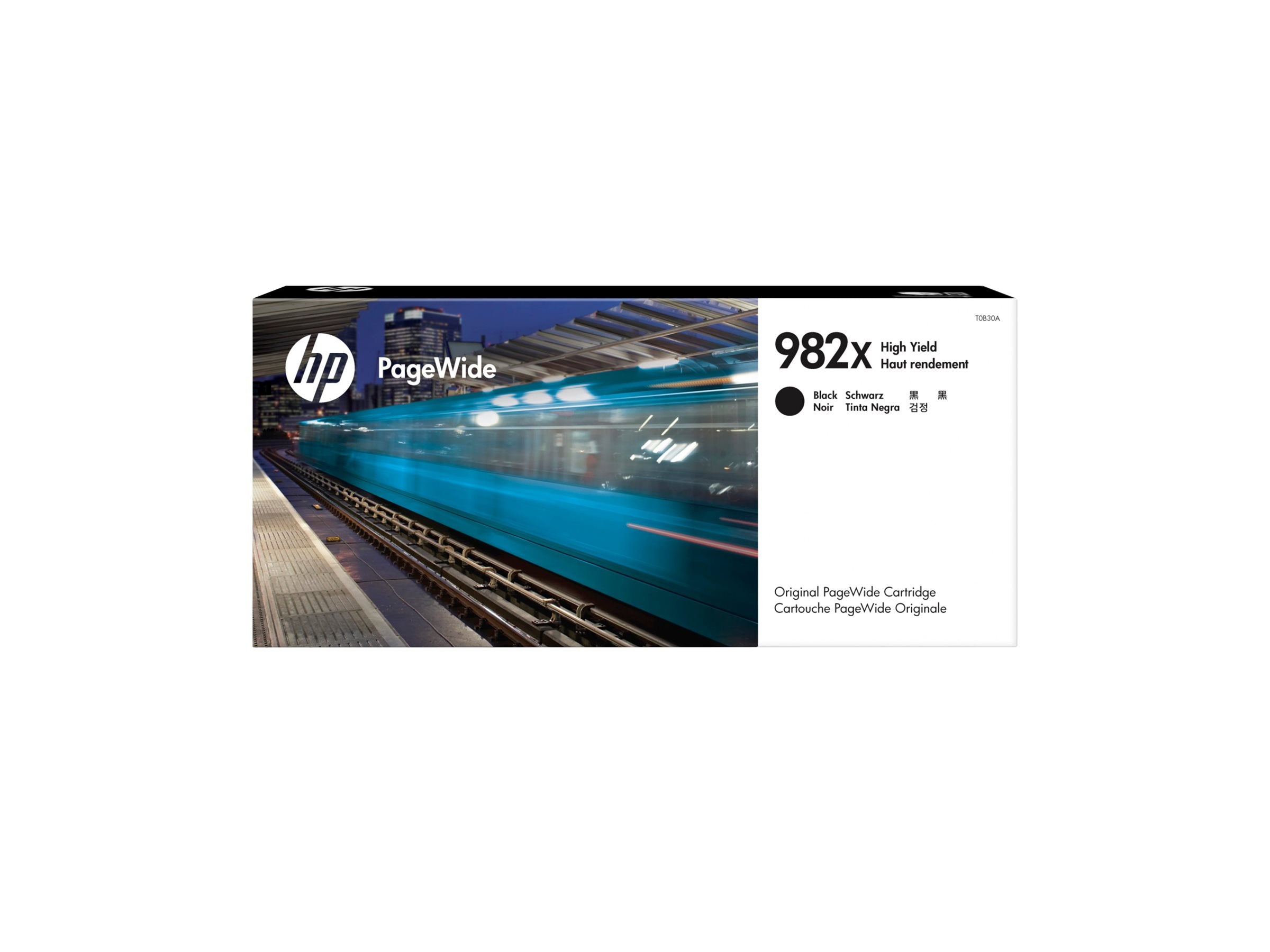 HP 982X High Yield Black Original PageWide Cartridge