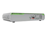 ALLIED 8x 10/100/1000T unmanaged PoE+ switch with internal PSU 1 Fixed AC power supply EU Power Cord