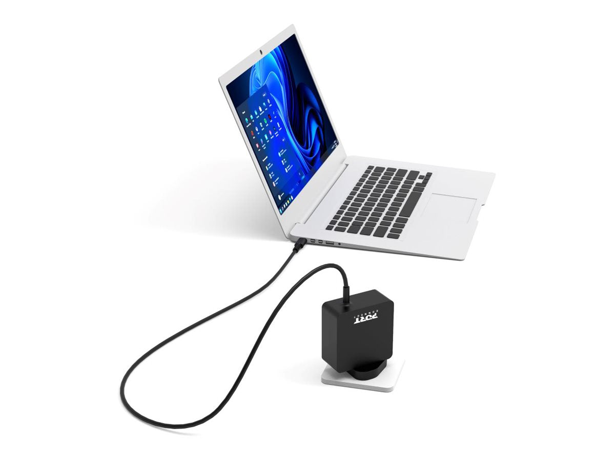 PORT DESIGNS Type C Universal Power Adapter 45W For Macbooks Notebooks Tablets Smartphones Up To 45W Type C Connector