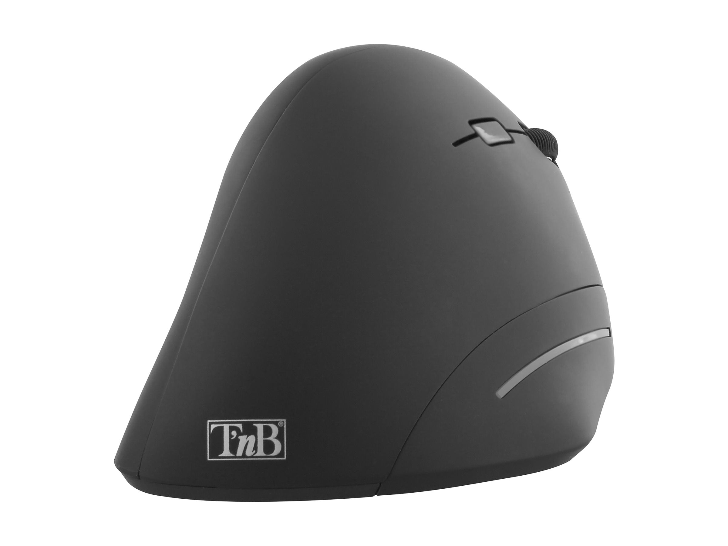 TNB ERGO - Souris sans fil ergonomique verticale ultra légère Bluetooth + USB-A 2.4 GHz - noir