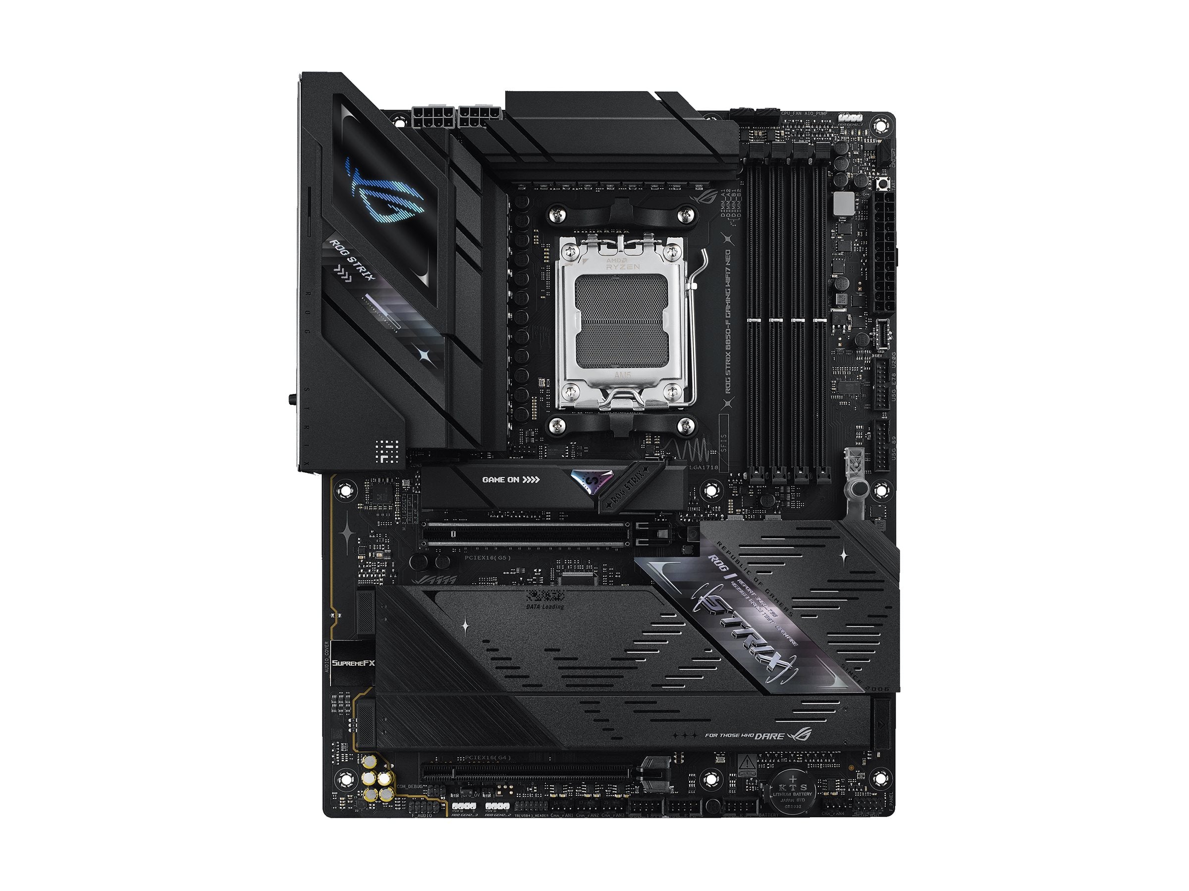ASUS ROG STRIX B850-F GAMING WIFI7 NEO AMD ATX motherboard DDR5 PCIe 5.0 4xM.2
