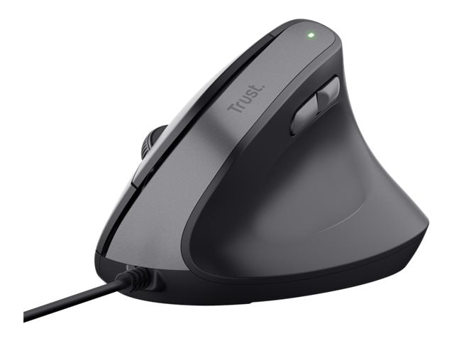 TRUST Souris egonomique BAYO II filaire - Noire