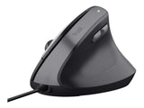 TRUST Souris egonomique BAYO II filaire - Noire