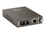 D-LINK CONVERTISSEUR DE MEDIA 1000 BASE-T VERS FIBRE MONOMODE 1000BASE-LX CONNECTEURS SC
