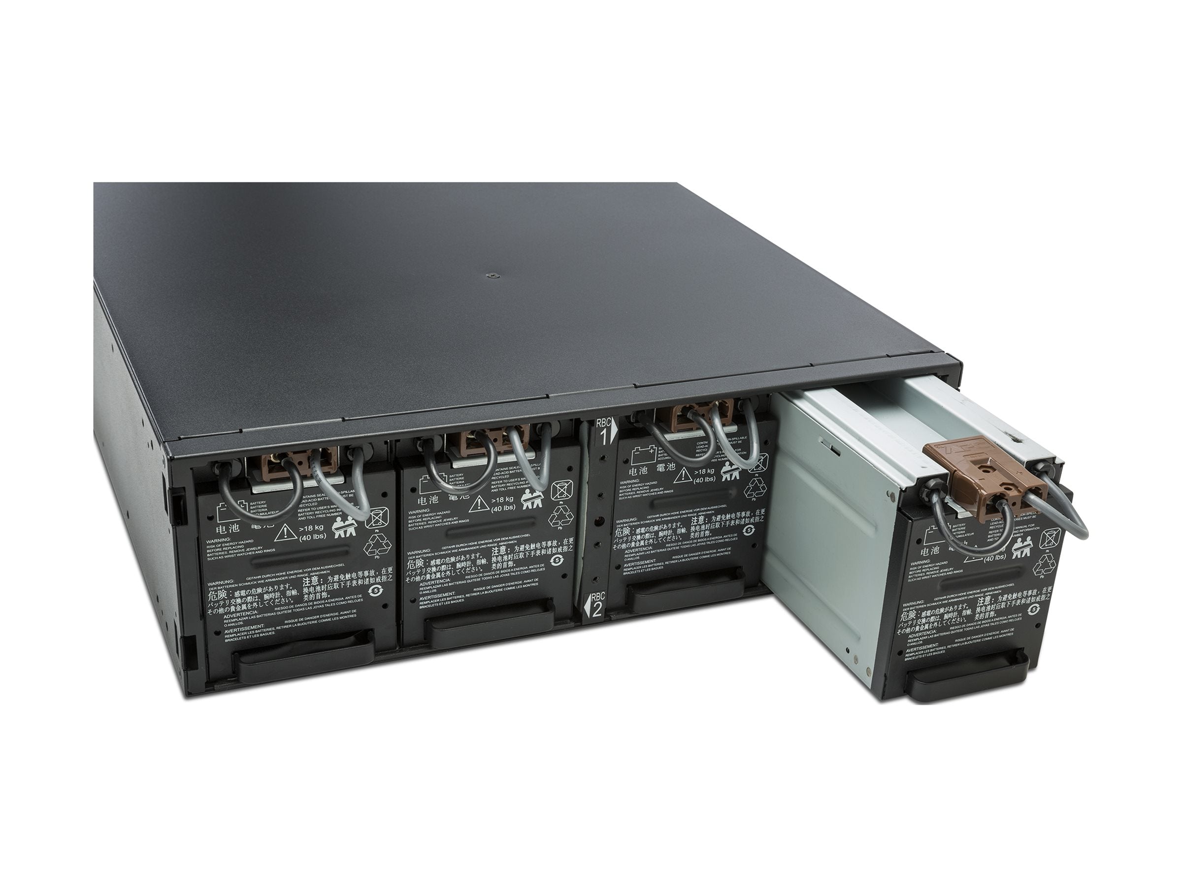 APC Smart-UPS SRT 192V 5kVA and 6kVA Battery Pack Battery enclosure 2 x battery lead acid 2U Black