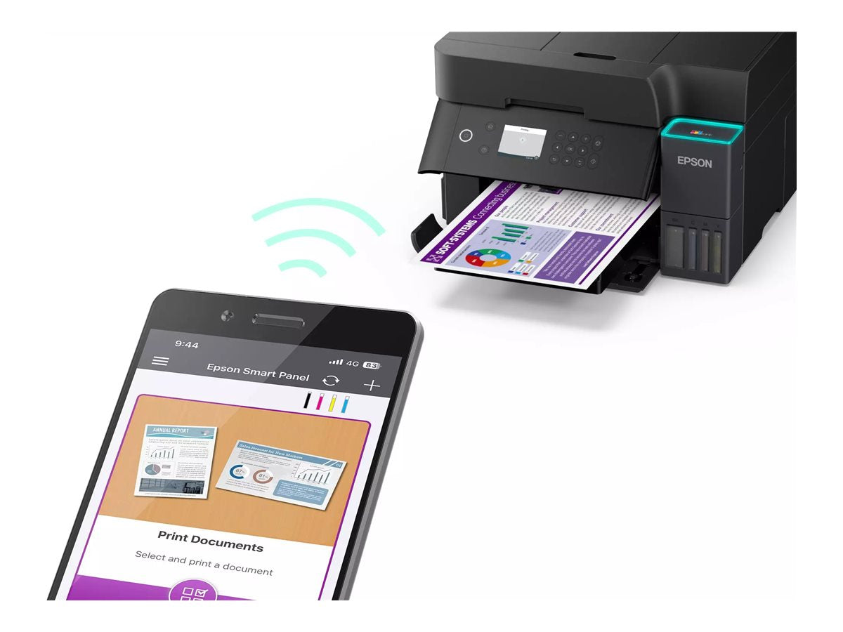 EPSON EcoTank ET-3950 Inkjet MFP A4 18ppm ISO USB WLAN Wi-Fi