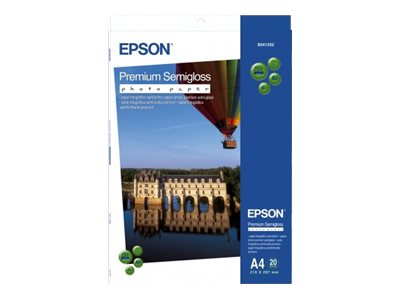 EPSON S041395 Premium semigloss photo  papier inkjet 162g/m2 1118mm x 30.5m 1 rouleau pack de 1