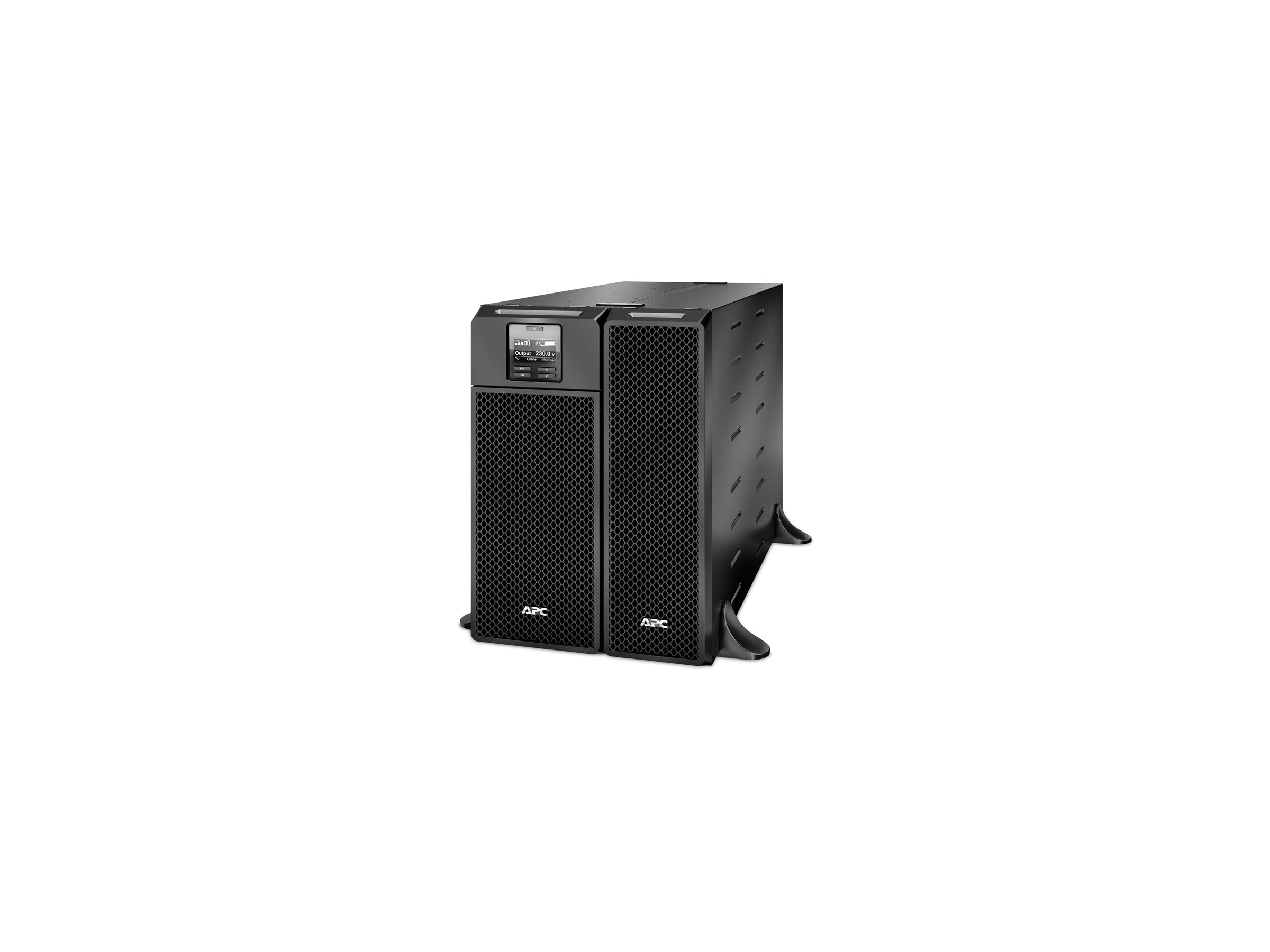 APC Smart-UPS SRT 6000VA UPS AC 230V 6000Watt 6000VA Ethernet 10/100 USB output connectors 13 Black