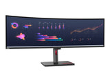 LENOVO ThinkVision P49w-30 49p IPS 5120x1440 32:9 60Hz 350cd/m2 4ms 2x HDMI DP 4xUSB 3.2 G1 USB-C 3.2 G1 USB-B 3.2 G1 RJ45 2x5W