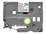 BROTHER P-TOUCH TZE-M31 noir sur clear-matt 12mm