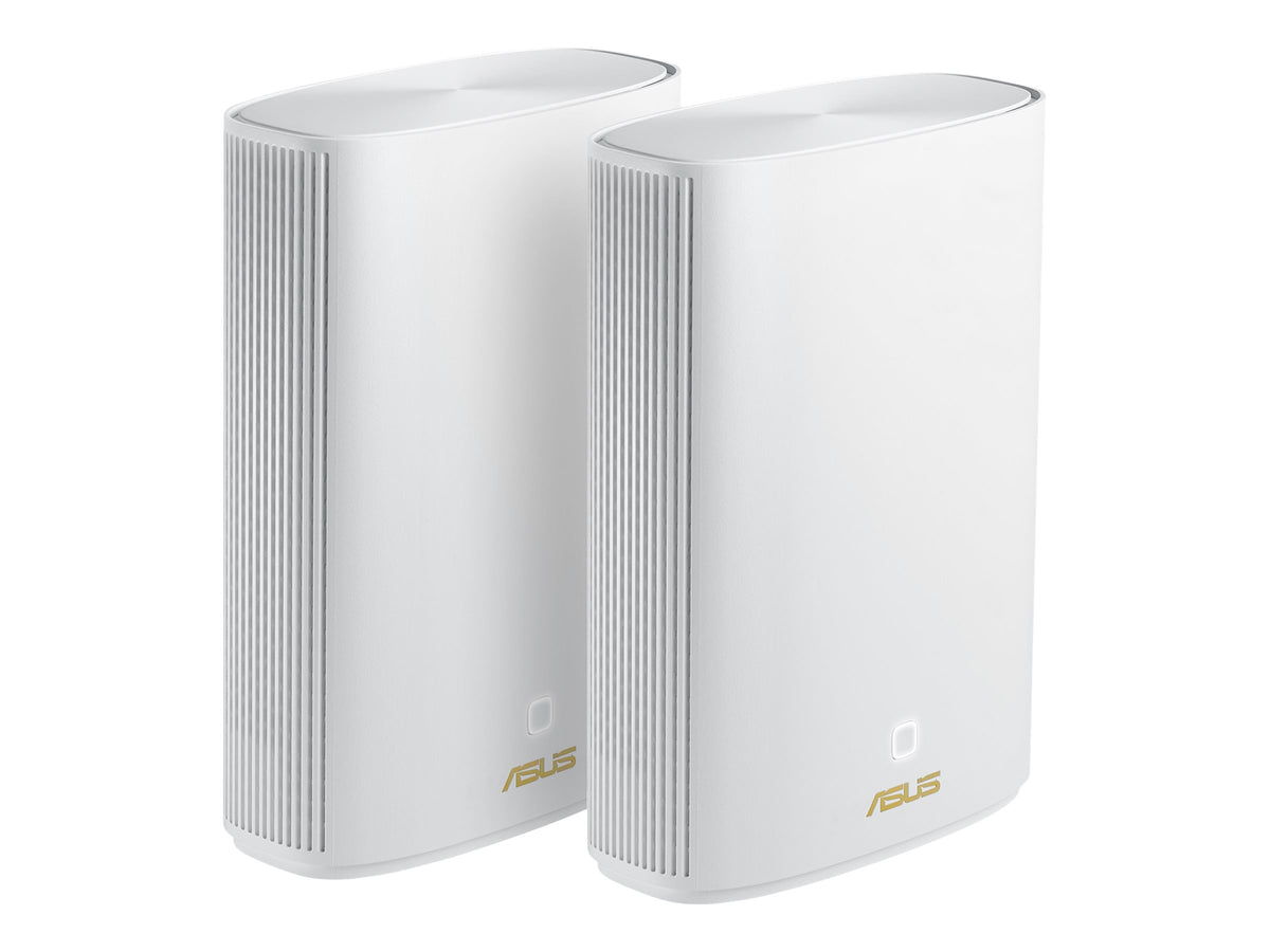 ASUS ZenWiFi AX Hybrid XP4 Mesh AX1800 Dual Band WiFi 6 with AV1300 HomePlug AV2 MIMO White 1-pack