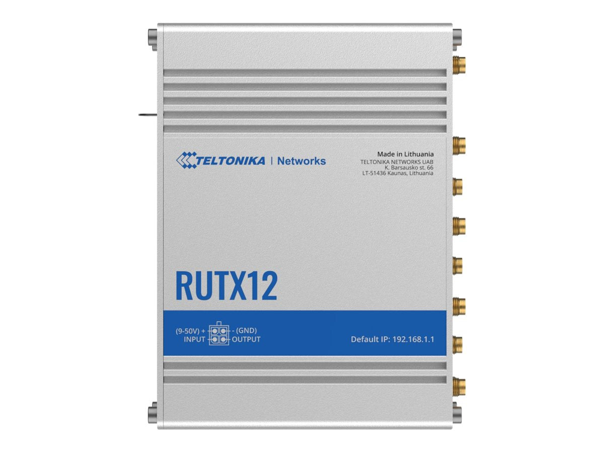 TELTONIKA NETWORKS RUTX12 DUAL SIM 4G/LTE router