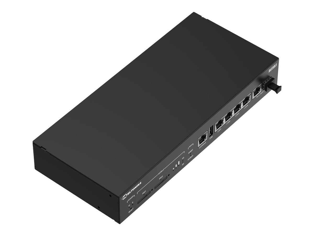 TELTONIKA NETWORKS RUTXR1 Enterprise Rack-Mountable SFP/LTE Router