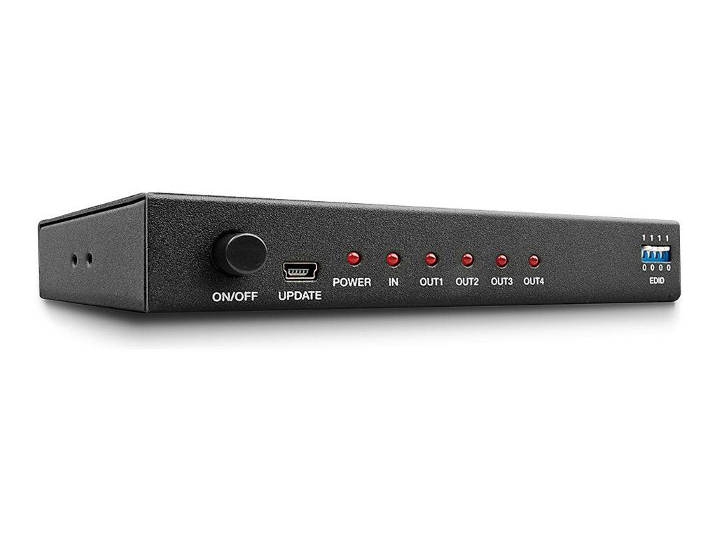 LINDY HDMI 4K Splitter 4 Port 3D 2160p30 HDTV up to 1080p und 4K 36/12 Bit HDCP 1.4