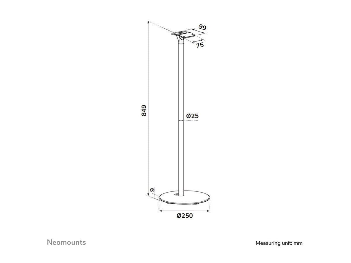 NEOMOUNTS NERO Quadruple monitor arm 10-32p