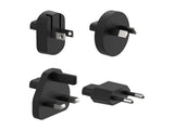 BELKIN Hybrid Wall Travel Charger 25w + 5k Power Bank UK EU US AU Black