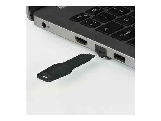 LINDY RJ45 Port Locks Black 10x + 1 Key