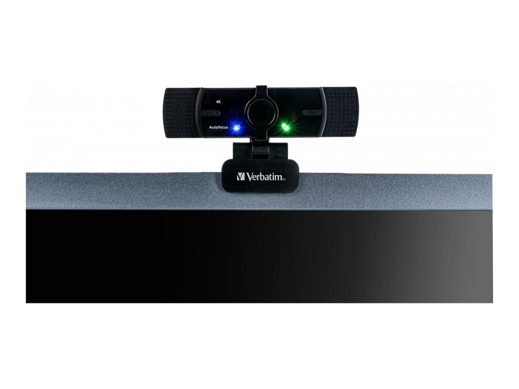 VERBATIM AWC-03 ULTRA HD 4K AUTOFOCUS WEBCAM WITH DUAL MICROPHONE WCF (P)
