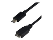 MCL Cordon USB 3.1 type C mâle / USB 3.0 Micro B mâle - 1m