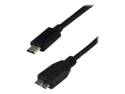 MCL Cordon USB 3.1 type C mâle / USB 3.0 Micro B mâle - 1m