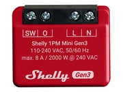 SHELLY 1PM Mini Gen3 WLAN 1-Channel Power Metering PM Switch