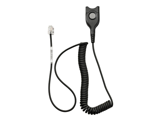 EPOS CSTD 24 Standard headset connection cable Code 24 with EasyDisconnect to Modular Plug RJ 9