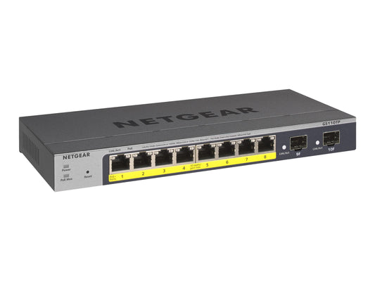 NETGEAR 10-Port Gb Smart Managed Pro Switch m. PoE