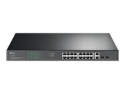 18-Port Gigabit Rackmount Switch 16 PoE+