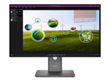 LENOVO ThinkVision P27Q-40 27p 2560x1440 IPS 120Hz Daisy Chain KVM/eKVM USB-C 15W Factory calibrated panel Epeat Gold TCO10