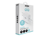 URBAN FACTORY Powee Chargeur Secteur USB-C 65W Blanc