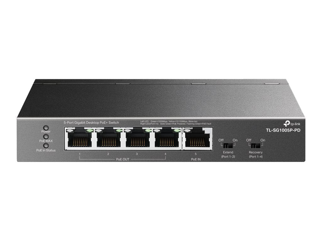 5-Port Gigabit Desktop PoE+Switch