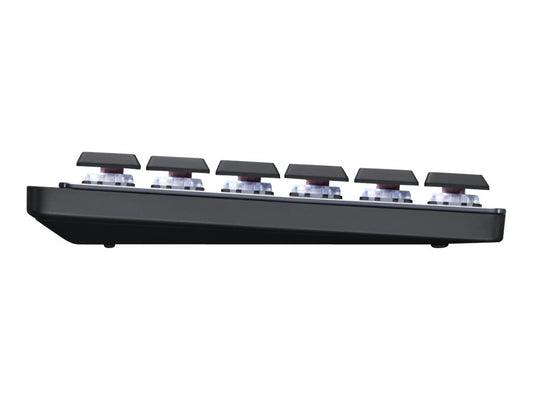 LOGITECH MX Mechanical Wireless Illuminated Performance Keyboard - GRAPHITE - (US) INTL - 2.4GHZ/BT - N/A - EMEA - TACTILE