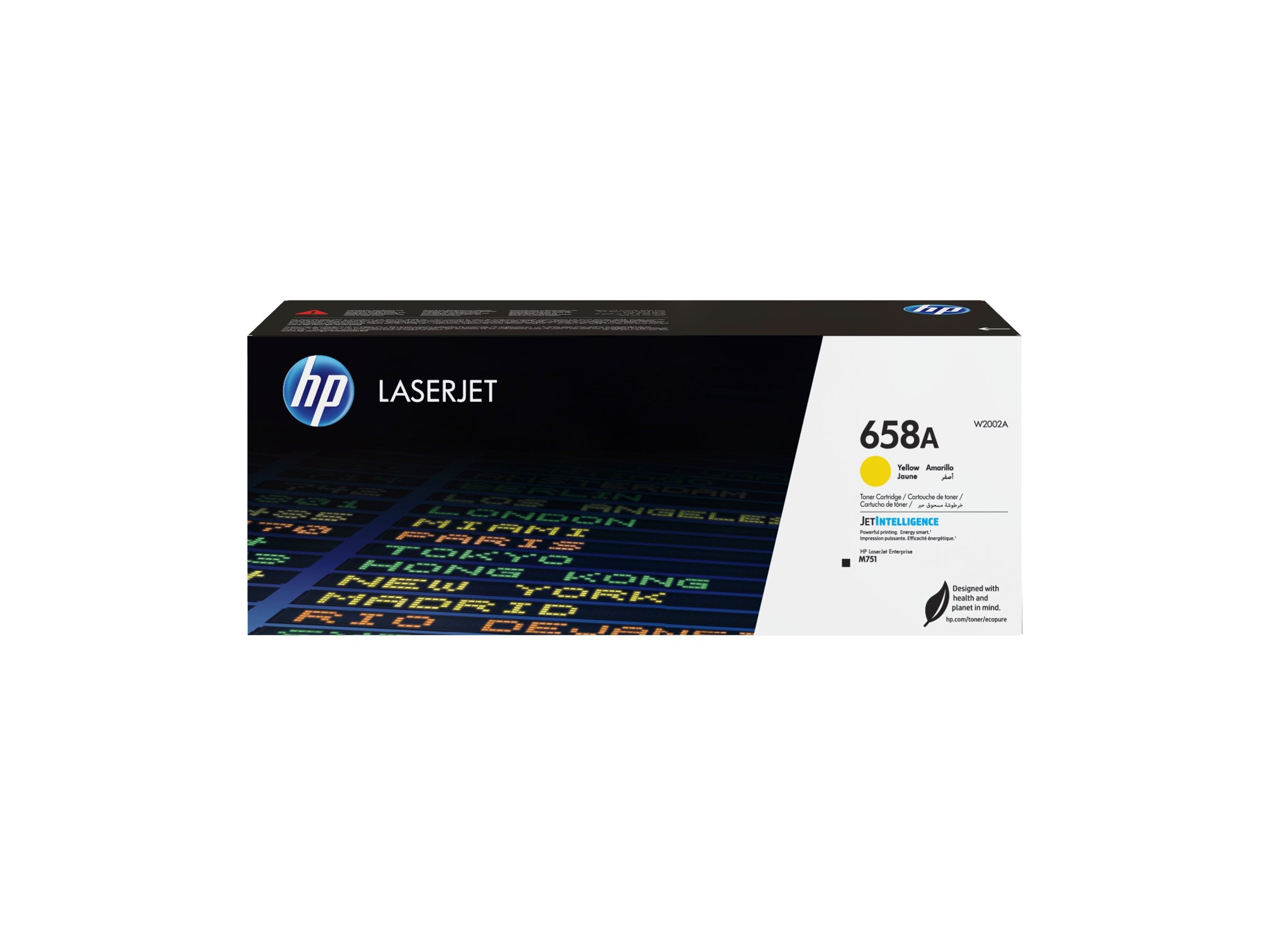 HP 658A Yellow LaserJet Toner Cartridge