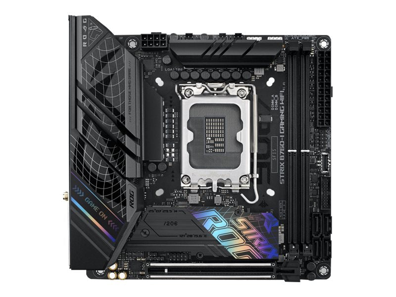 ASUS ROG STRIX B760-I GAMING WIFI LGA 1700 2xDDR5 Mini ITX 4xSATA MB 1xHDMI 2.1 1xDP 1.4 2xM.2