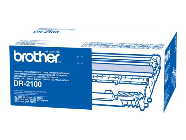 BROTHER DR-2100 tambour noir capacité standard 12.000 pages pack de 1