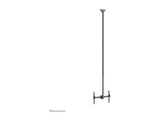 NEOMOUNTS CL35-440BL16XL Support de plafond pour écran de 37-70p - h 250-300 cm