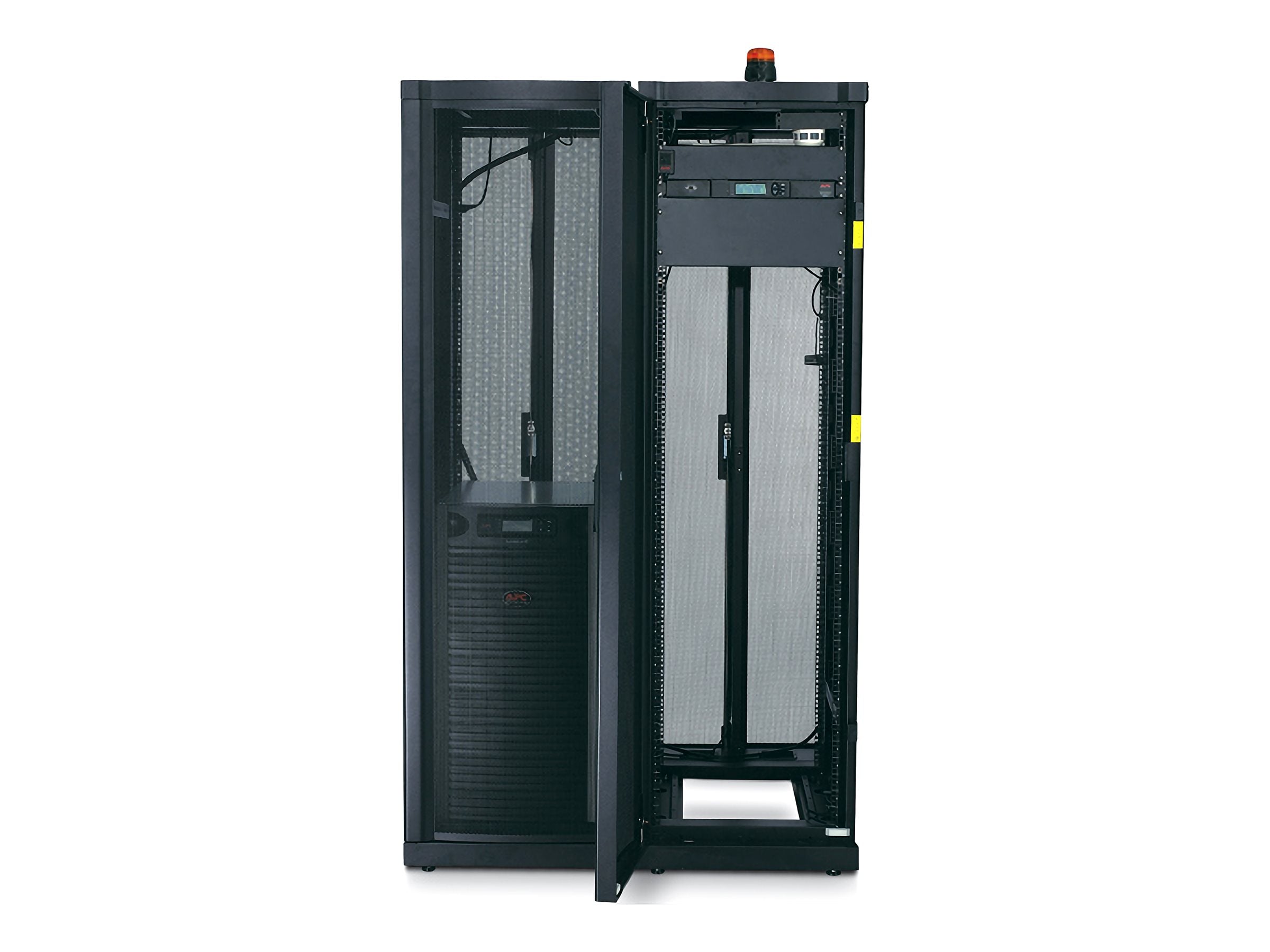 APC Symmetra LX 16kVA Scalable to 16kVA N+1 Power Rack AC 208/240V 16000VA Ethernet 10/100 oc 13 19U BK silver
