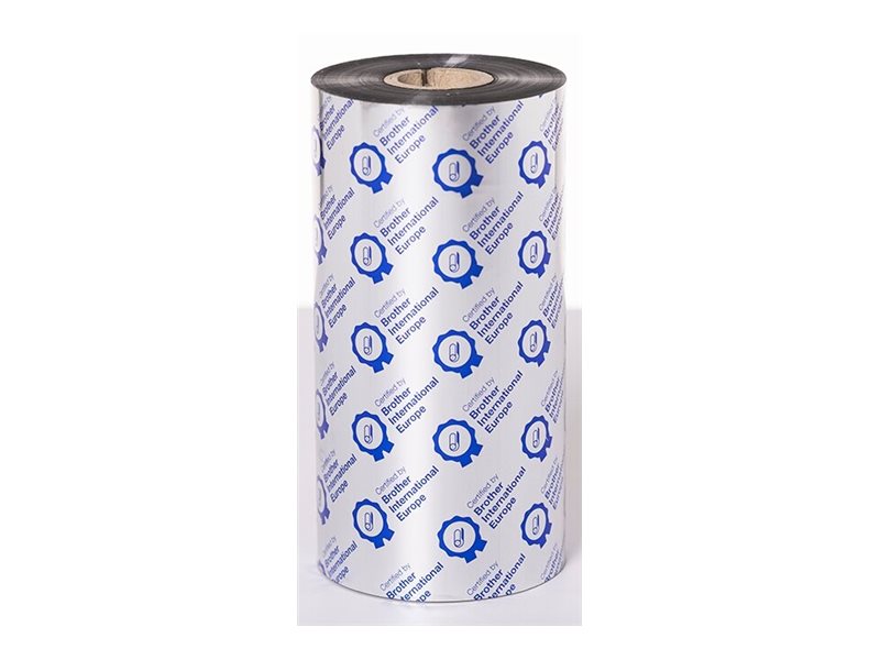 BROTHER BSP1D450154 Ruban Noir Cire/Résine Premium 154 mm x 450 m - par pack de 5
