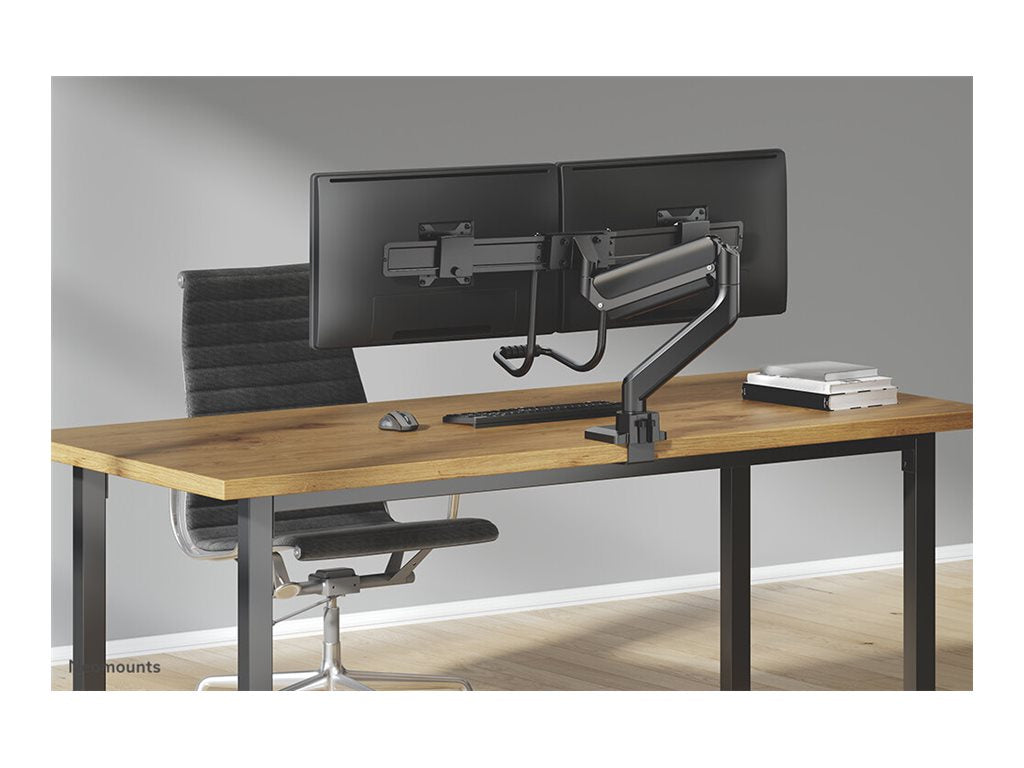 NEOMOUNTS DS75-450BL2 Support dÃ©cran Ã  fixer 17-32p - ressort Ã  gaz - Topfix - arrÃªt 180